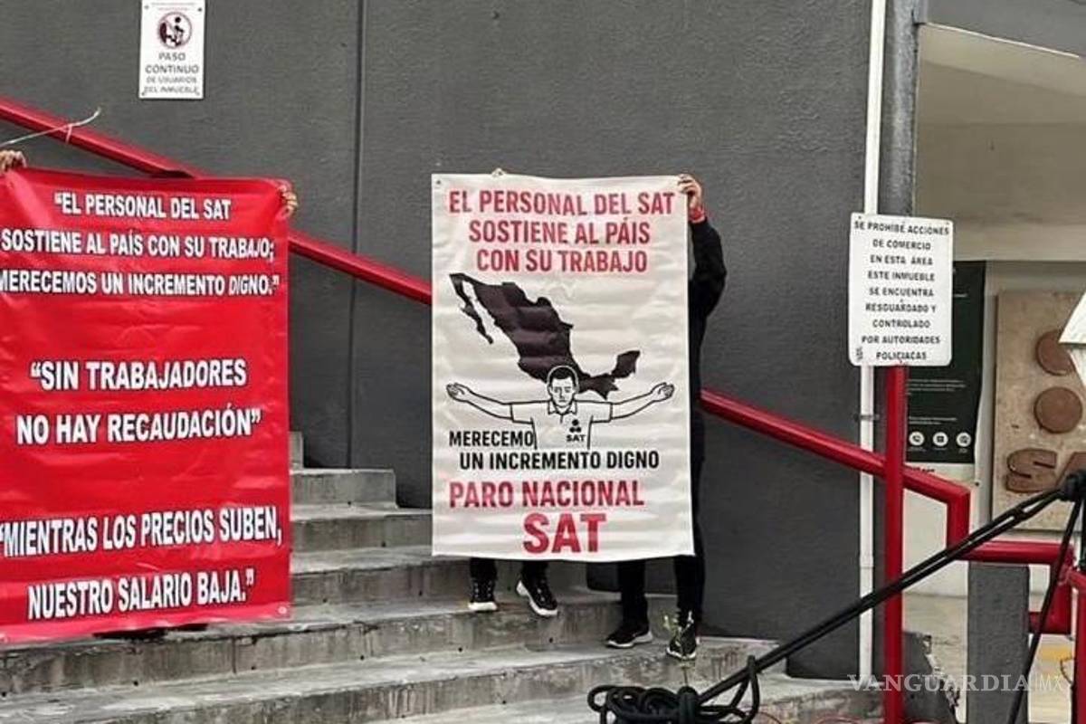 Paro nacional en el SAT: trabajadores exigen salario digno y fin de desigualdades laborales