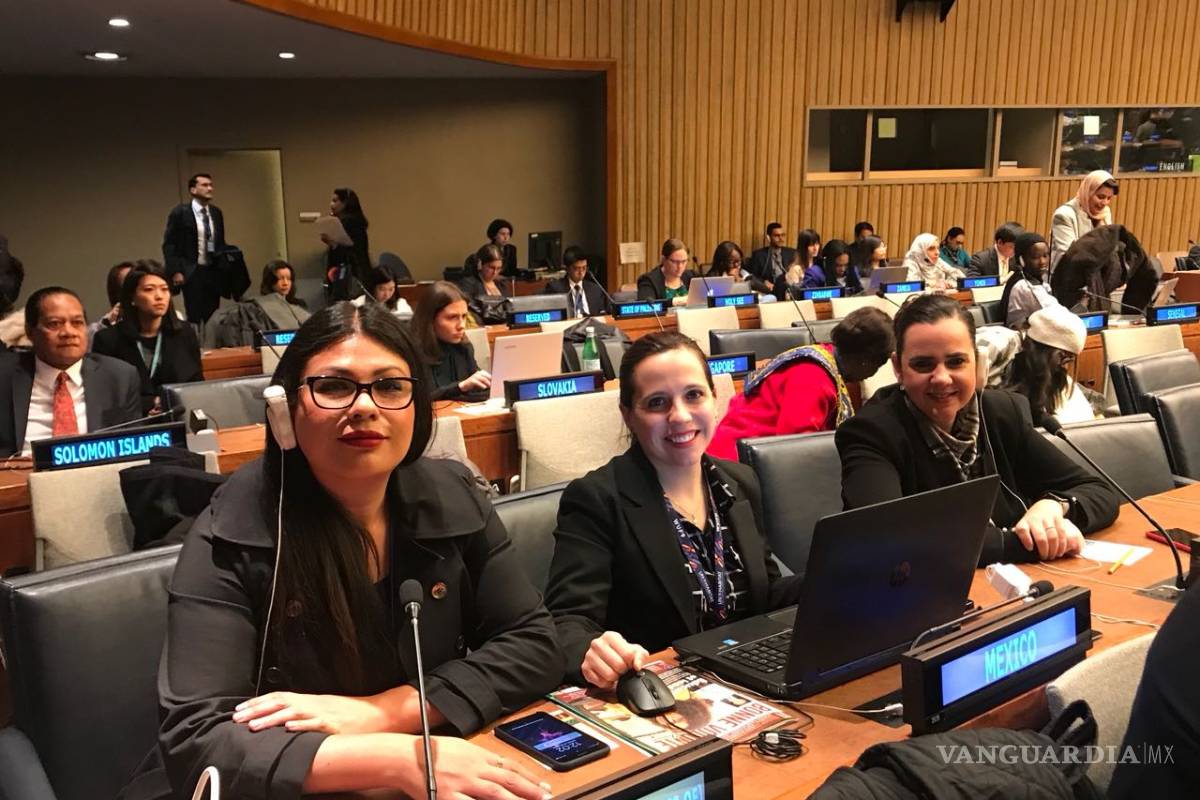 Diputada federal monclovense representa a mujeres mexicanas ante la ONU
