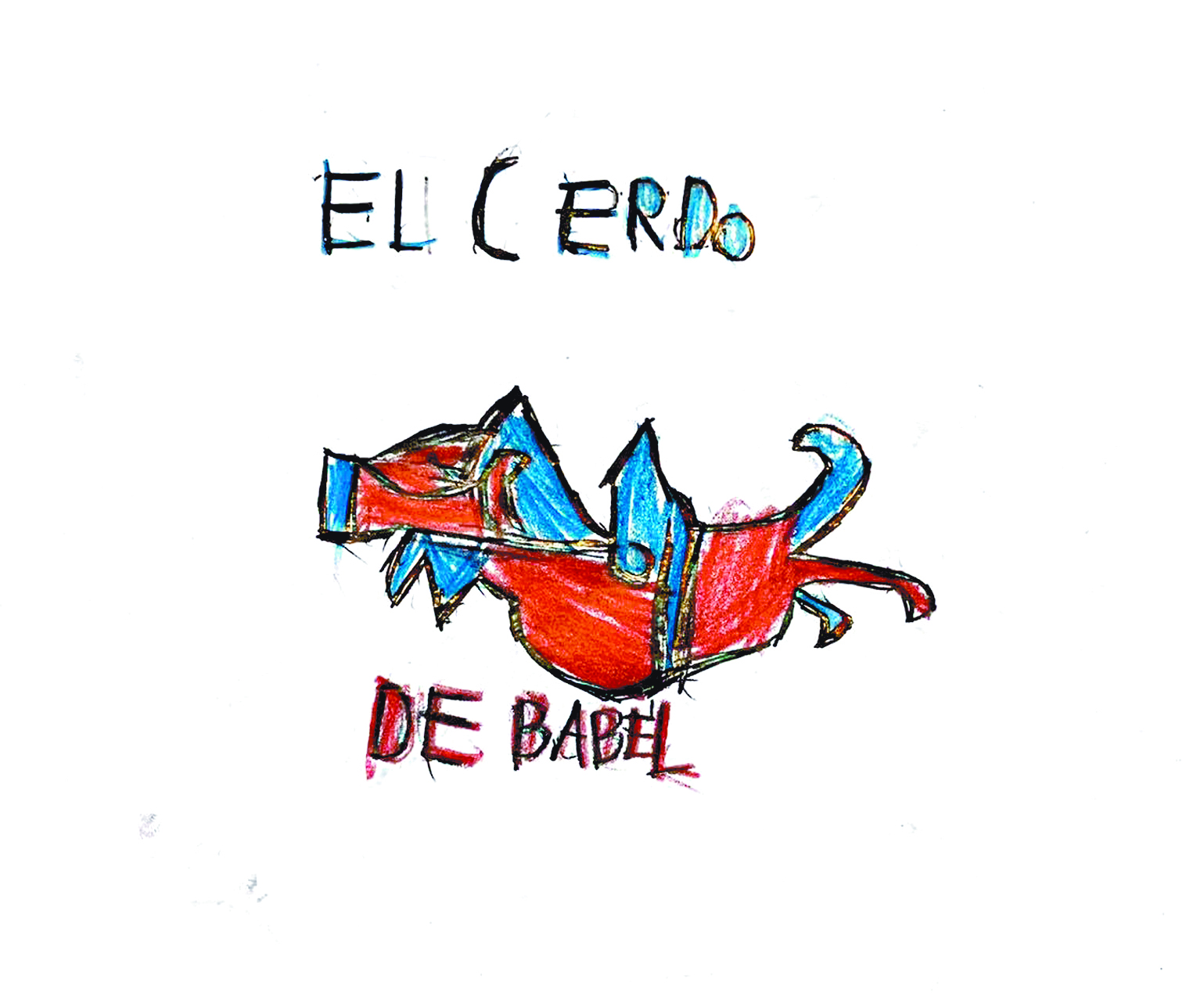 'Niños en residencia': Desde sus casas, niños comparten su arte en el Cerdo de Babel