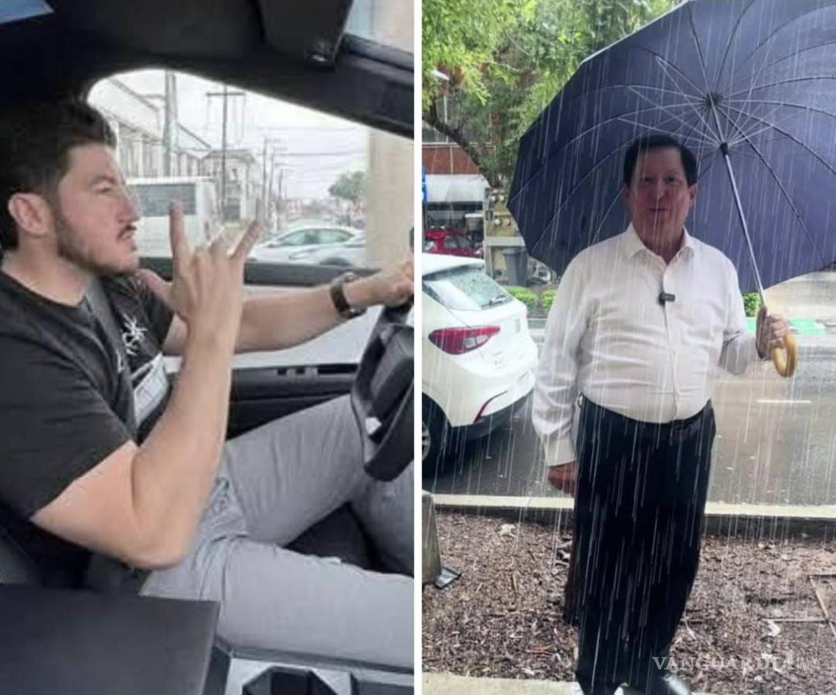 $!El Tal Samuel a bordo de su troca Tesla, mientras miles de usuarios del transporte urbano sufren las de Caín.