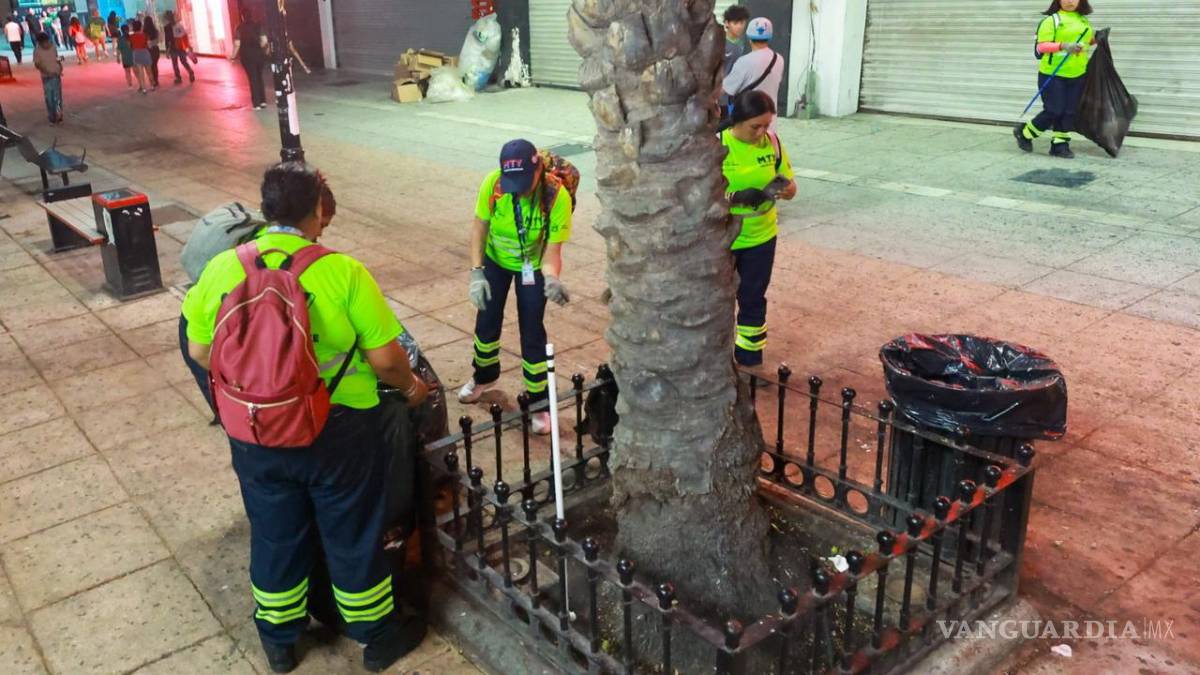 Monterrey recolecta 280 toneladas de basura por eventos del Mundial 2026