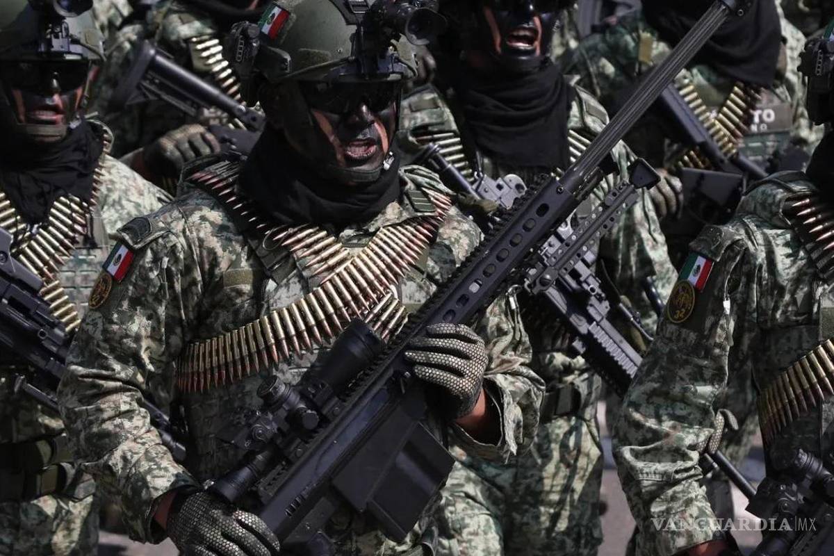$!El poder del Ejército mexicano contrasta con la estrategia que el Gobierno del presidente Obrador ha proclamado en materia de seguridad pública