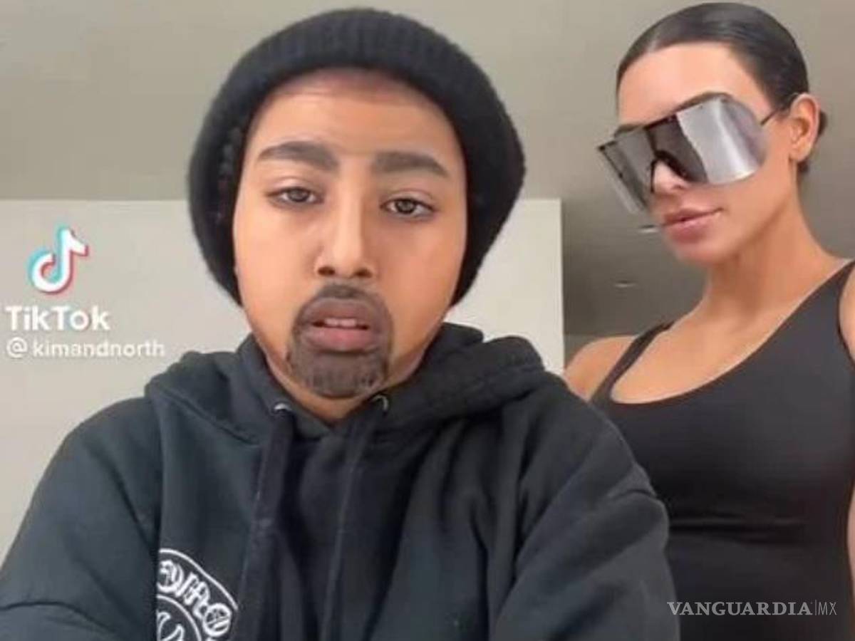 $!North West guarda gran parecido con su padre Kanye West.