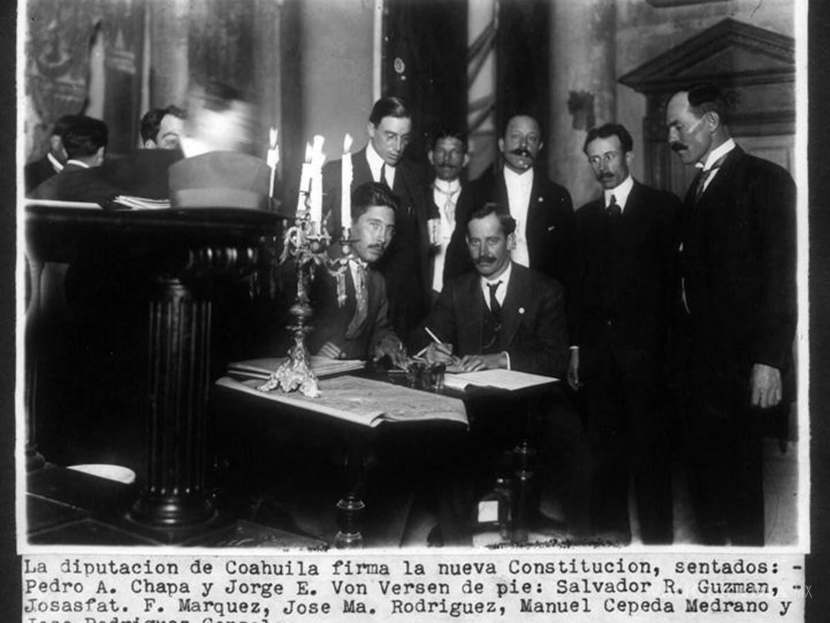 $!Los trabajos legislativos comenzaron el primero de diciembre de 1916 y se trabajó a marchas forzadas para que dos meses después se promulgara.