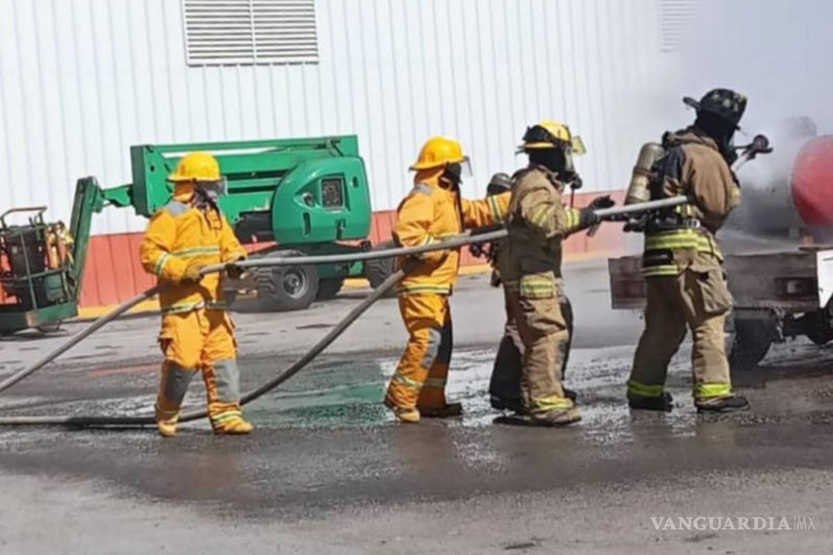 Continúa Protección Civil simulacros en empresas de Frontera