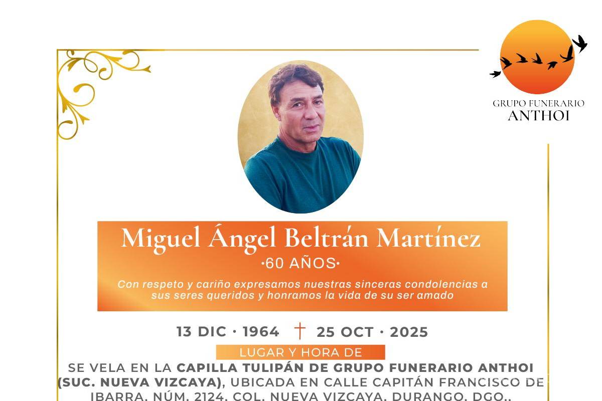 $!Asesinan al periodista Miguel Ángel Beltrán Martínez en Durango; FGE investiga el caso