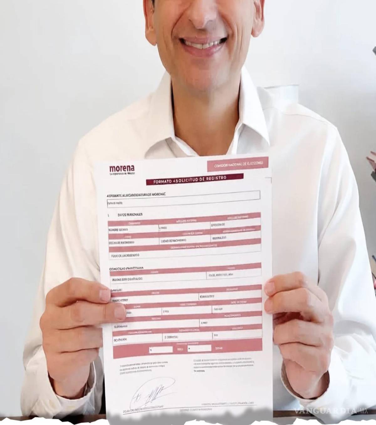 $!Felipe de Jesús Cantú. El ex panista es uno de los tres finalistas por la candidatura de Morena a la gubernatura de NL.