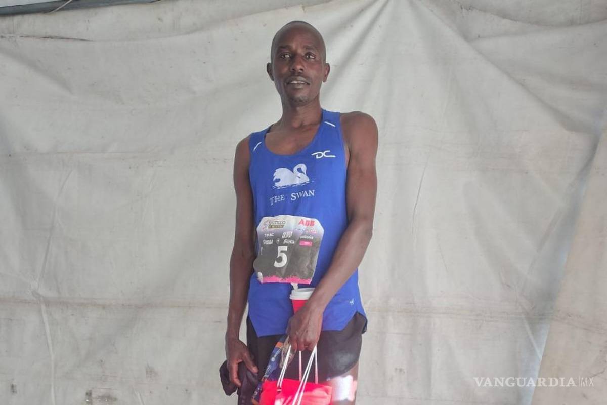 Es cosa del corazón poder ganar competencias como el Maratón Saltillo - La Moderna: Alfred Kipserem Cherop