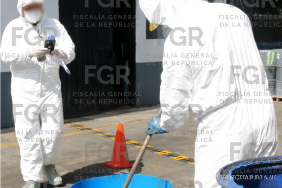 $!La Fiscalía General de la República (FGR) decomisó y destruyó más de 100 toneladas de sustancias y precursores químicos en Sinaloa.