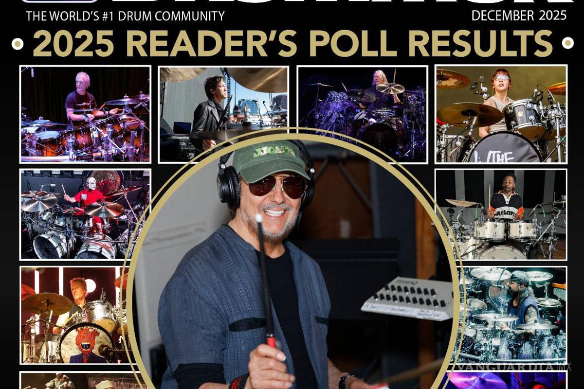 $!Paulina Villarreal, de The Warning, es nombrada la Mejor Baterista de Rock 2025 por Modern Drummer