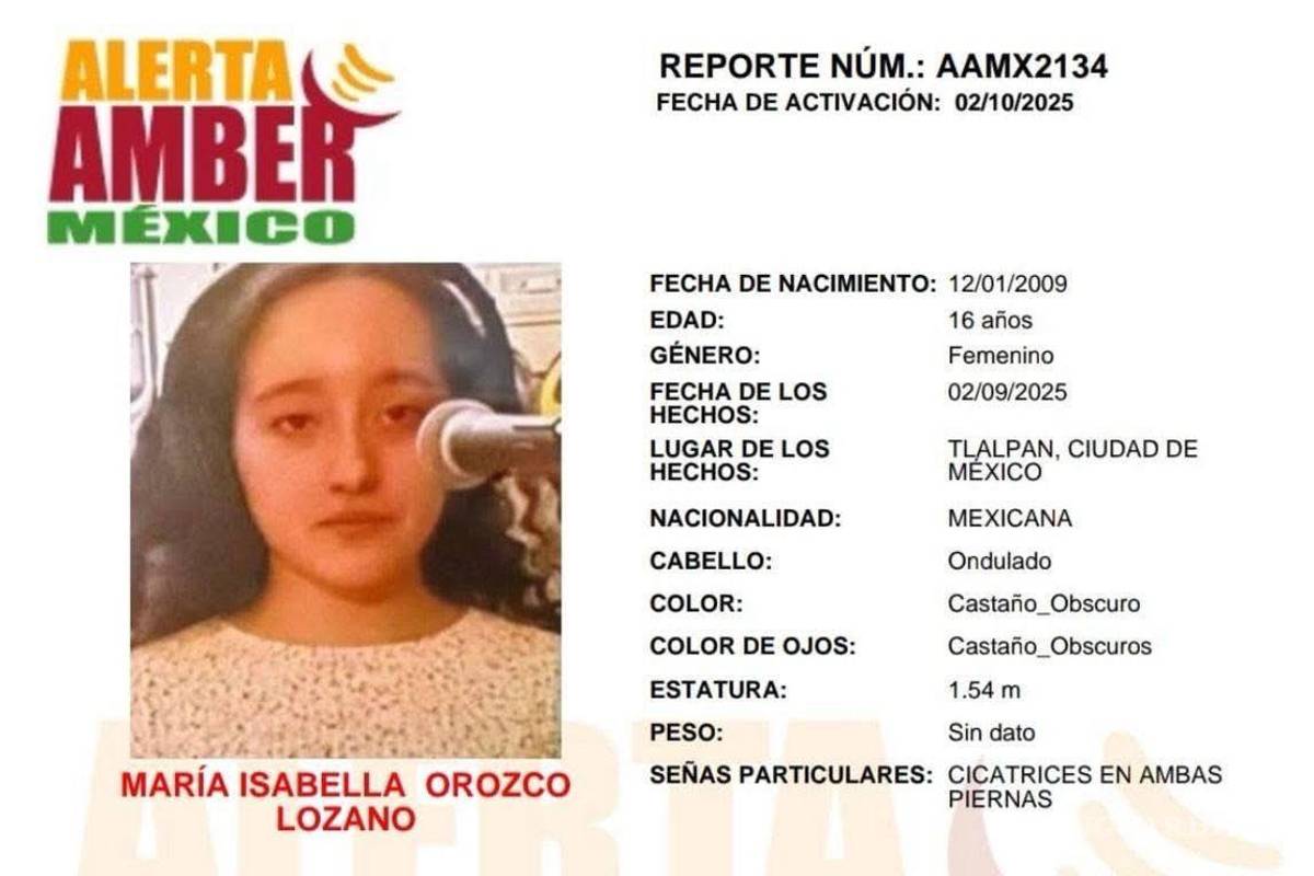 $!Desaparece María Isabella Orozco después de tomar el camión; denuncian irregularidades en la investigación