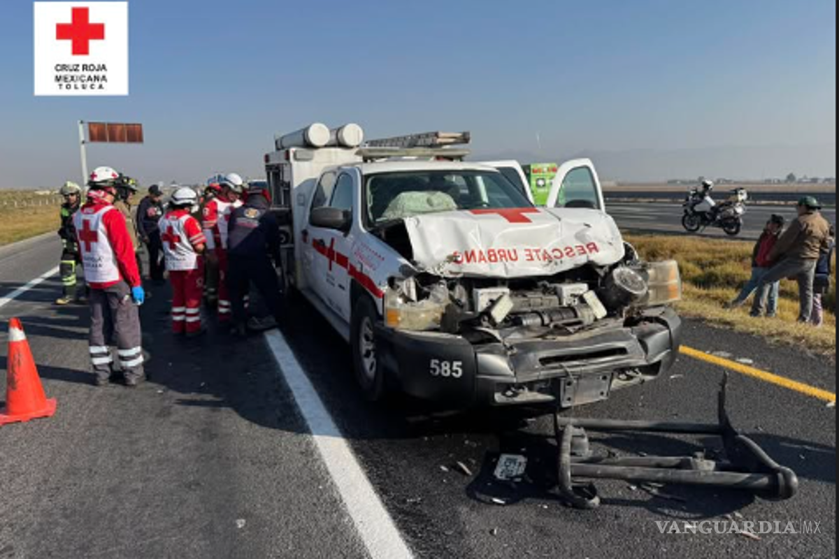 $!Carambola de 40 vehículos por neblina deja al menos 3 muertos y 15 heridos en Edomex