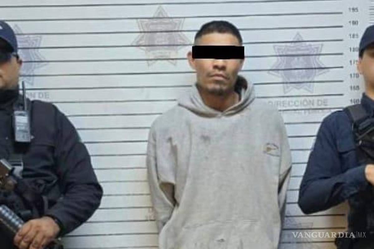 Saltillo: Cae en Nuevo Mirasierra ‘El Villa’, presunto asaltante que ataca con machete