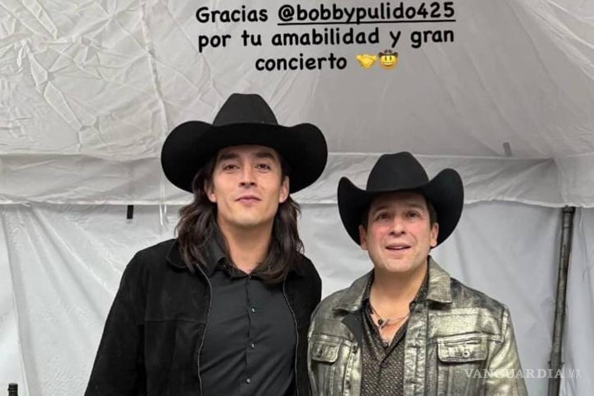 $!Carlos Acevedo compartió una foto junto a Bobby Pulido y agradeció: “Gracias Bobby Pulido por tu amabilidad y gran concierto”.