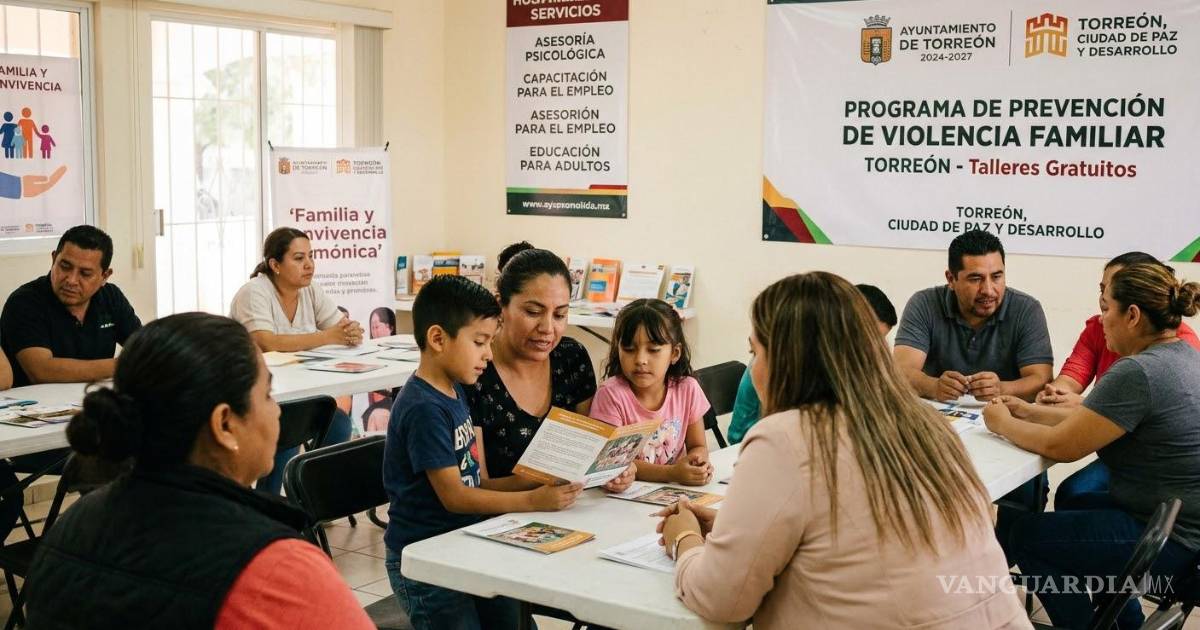 Impulsa Torreón acciones transversales para prevenir la violencia familiar