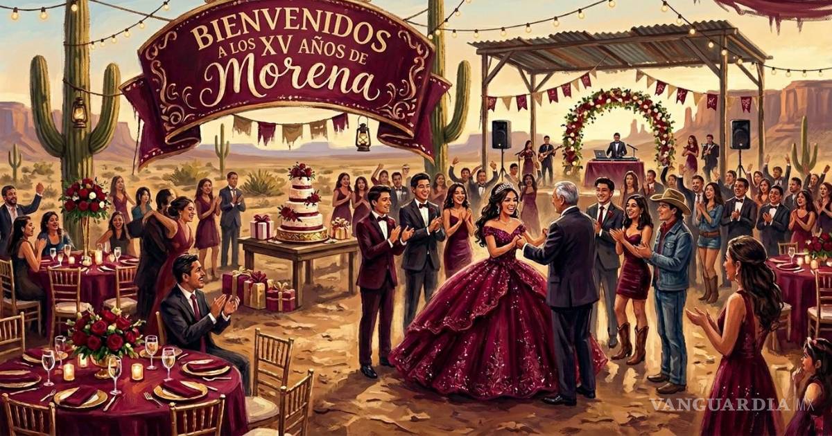 La fiesta de XV años de Morena Coahuila