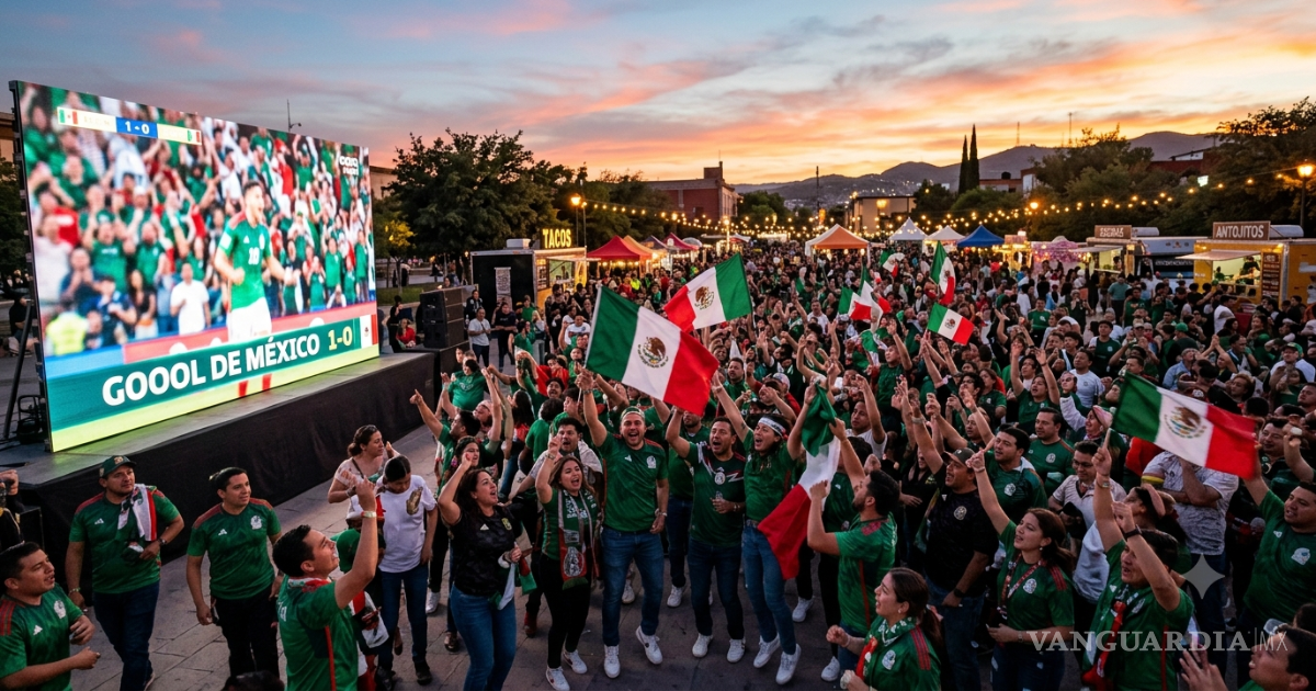 ¿Qué hacer en Coahuila durante el Mundial 2026? Pantallas gigantes, futbol y conciertos