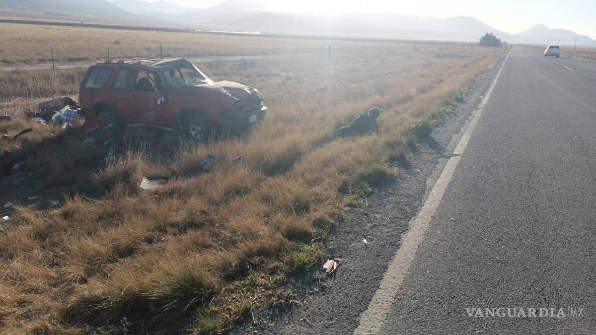 Muere regia en hospital tras accidente vehicular en carretera a San Antonio de las Alazanas