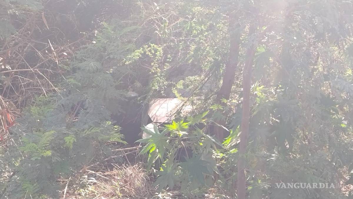 Adolescente, de 17 años, cae con su auto en arroyo en Santa Catarina, Nuevo León