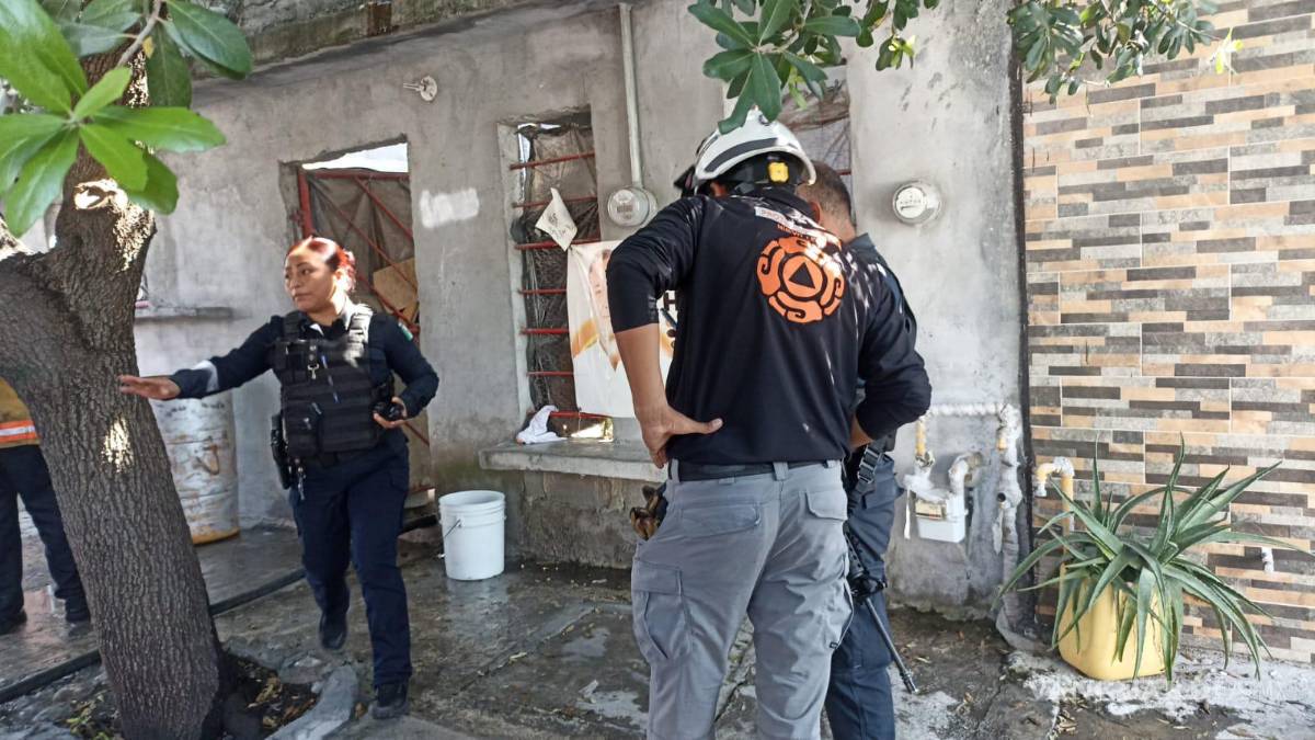 Muere jovencita de 14 años en incendio en vivienda en Nuevo León