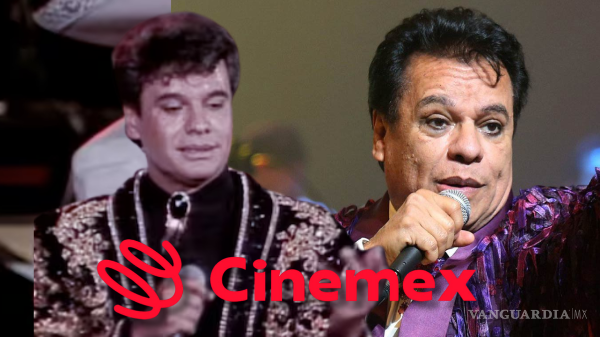 Juan Gabriel regresa a la pantalla grande con su histórico concierto en Bellas Artes, de la mano con Cinemex
