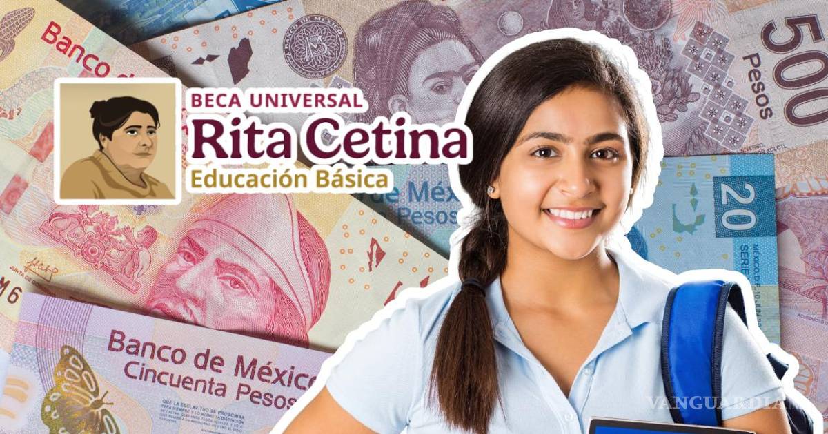 Beca Rita Cetina: Estudiantes de secundaria (continuidad) que recibirán el pago de $1,900 del 8 al 12 de junio