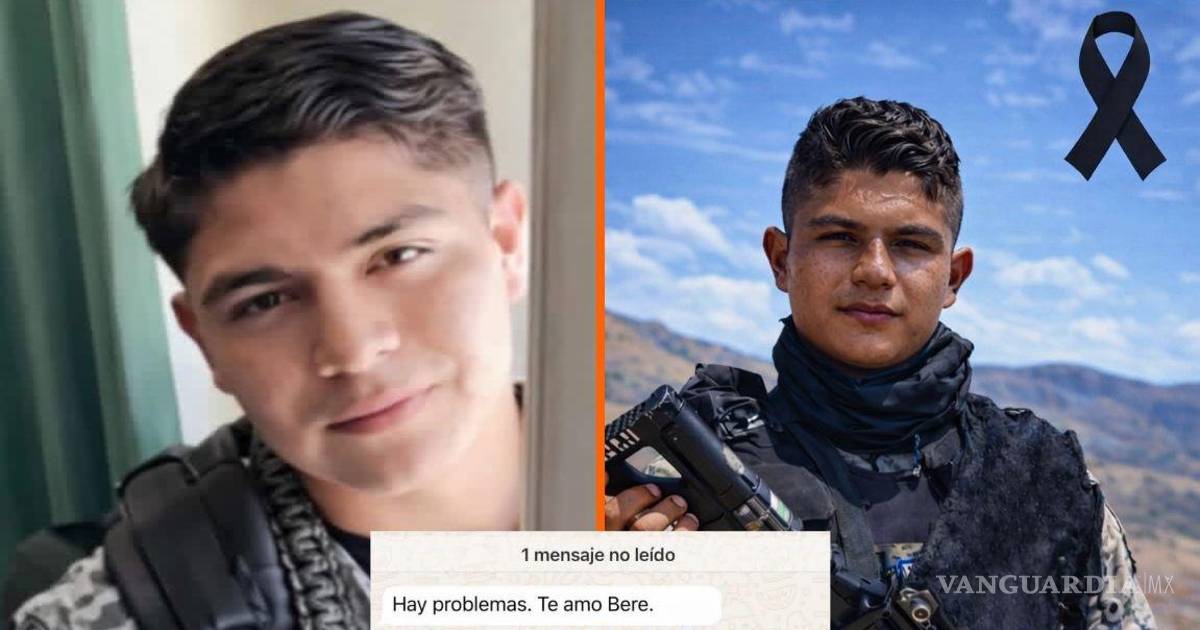 Edwin Ocampo envió un último mensaje antes de morir en operativo contra ‘El Mencho’: “Hay problemas. Te amo”