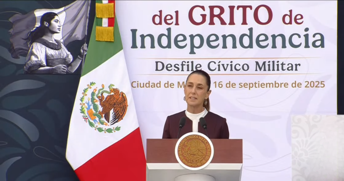 Así encabezó Claudia Sheinbaum su primer Desfile Cívico-Militar por el 215 aniversario de la Independencia