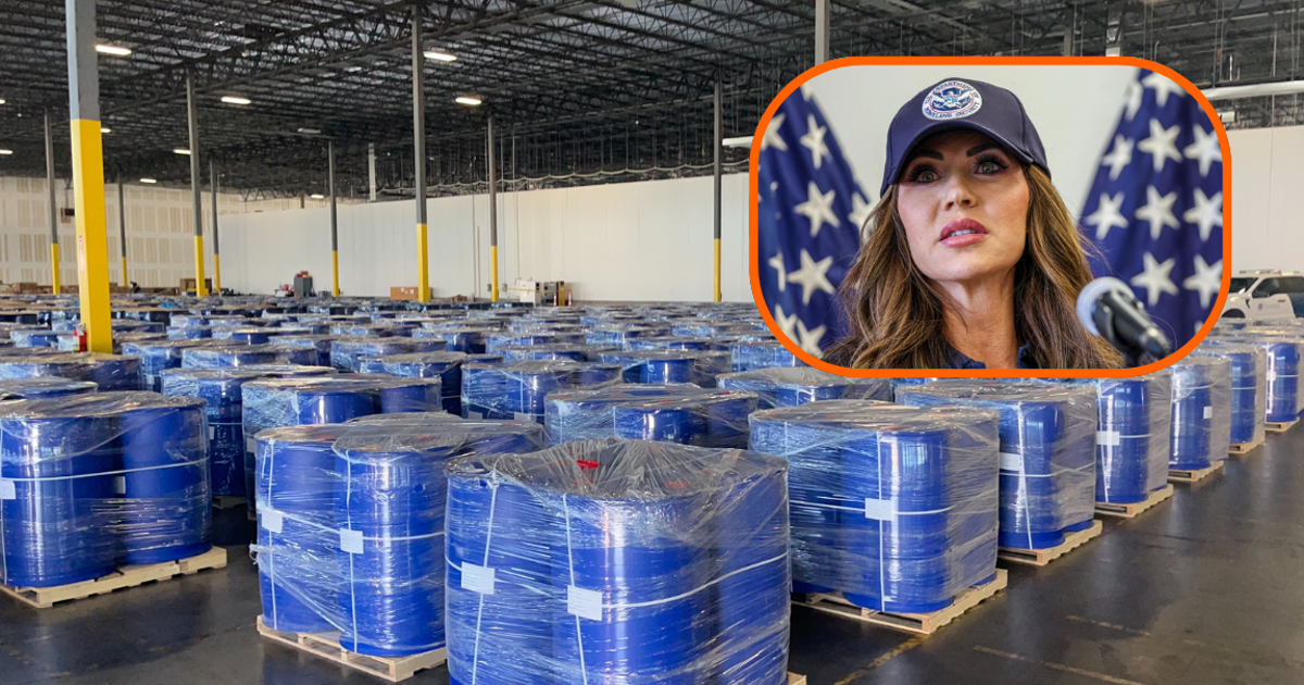 Estados Unidos decomisa 316 mil kilos de precursores químicos para drogas