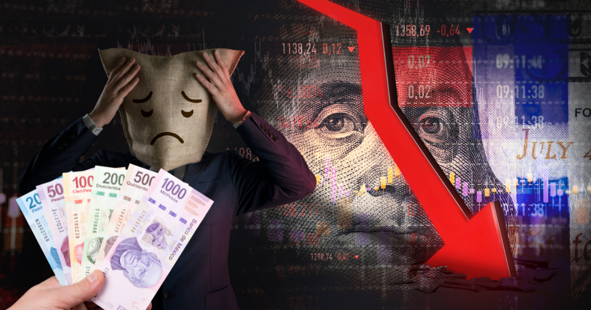 Peso y Bolsa Mexicana con pérdidas por cierre de gobierno en EU