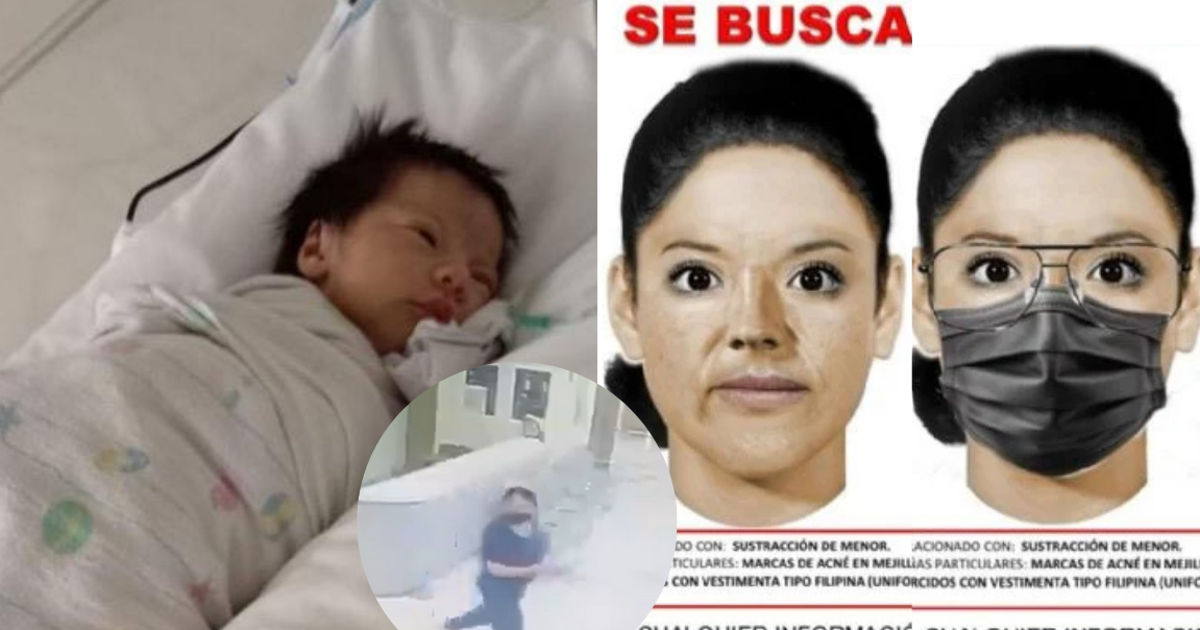 Sustraen a una bebé de un mes del Hospital Materno Infantil de Durango; video muestra a sospechosa