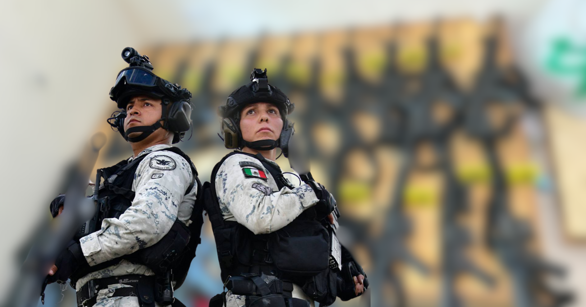 Cateo en Culiacán deja aseguramiento de más de 30 armas, 150 kilos de sustancias químicas y equipo táctico