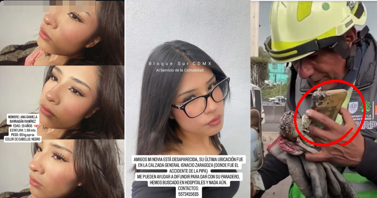 ¿Dónde está Ana Daniela Barragán? Encontraron su teléfono tras explosión de pipa en Iztapalapa