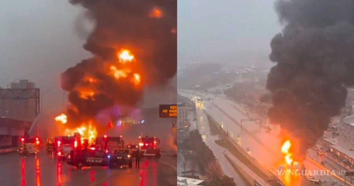 Explota pipa de combustible en autopista US-131 de Michigan
