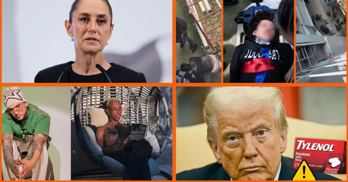 Resumen 22 de septiembre: Nueva narco lista, agresión en CCH y Trump vincula al autismo con paracetamol