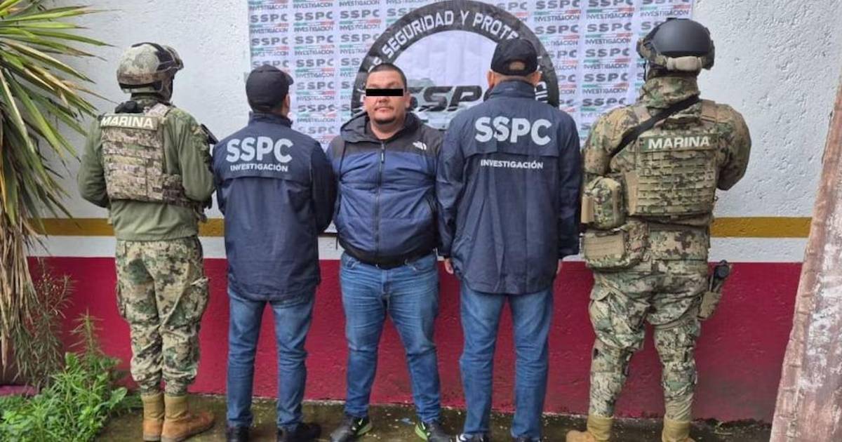 Semar detiene a ‘Gordo Adolfo’ en Edomex; contaba con orden de arresto en Perú y ficha roja de Interpol