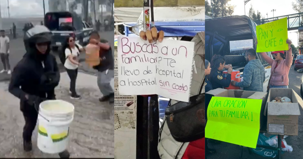 Mexicanos se unen tras explosión de pipa en Iztapalapa; ofrecen comida, transporte y terapia gratuita