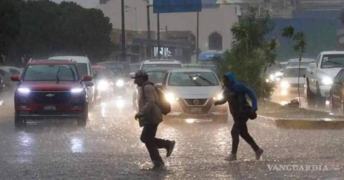 ¿Lloverá en mi estado?... SMN revela dónde habrá aguaceros, granizadas e inundaciones en México