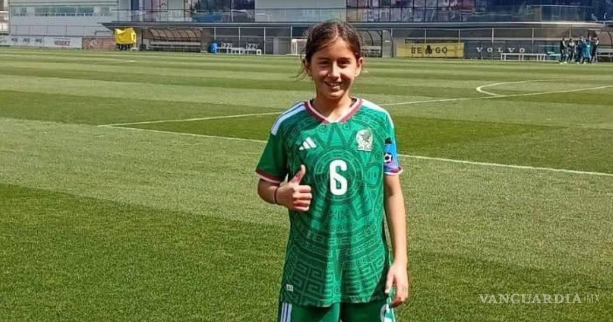 De Saltillo para la Selección Mexicana: Caro Elizalde es convocada al Tricolor Sub-14