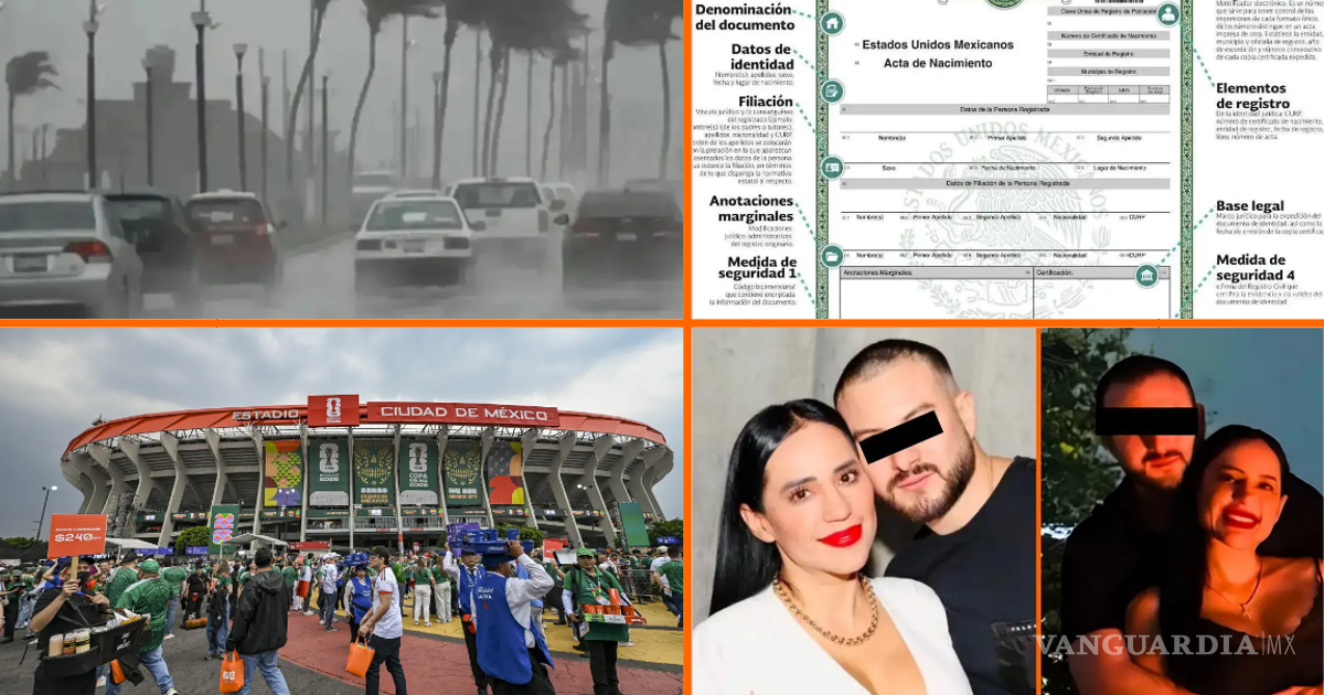 Noticias para el fin de semana: Sandra Cuevas confirma relación con presunto defraudador; pronóstico del clima y horario de México vs. Inglaterra