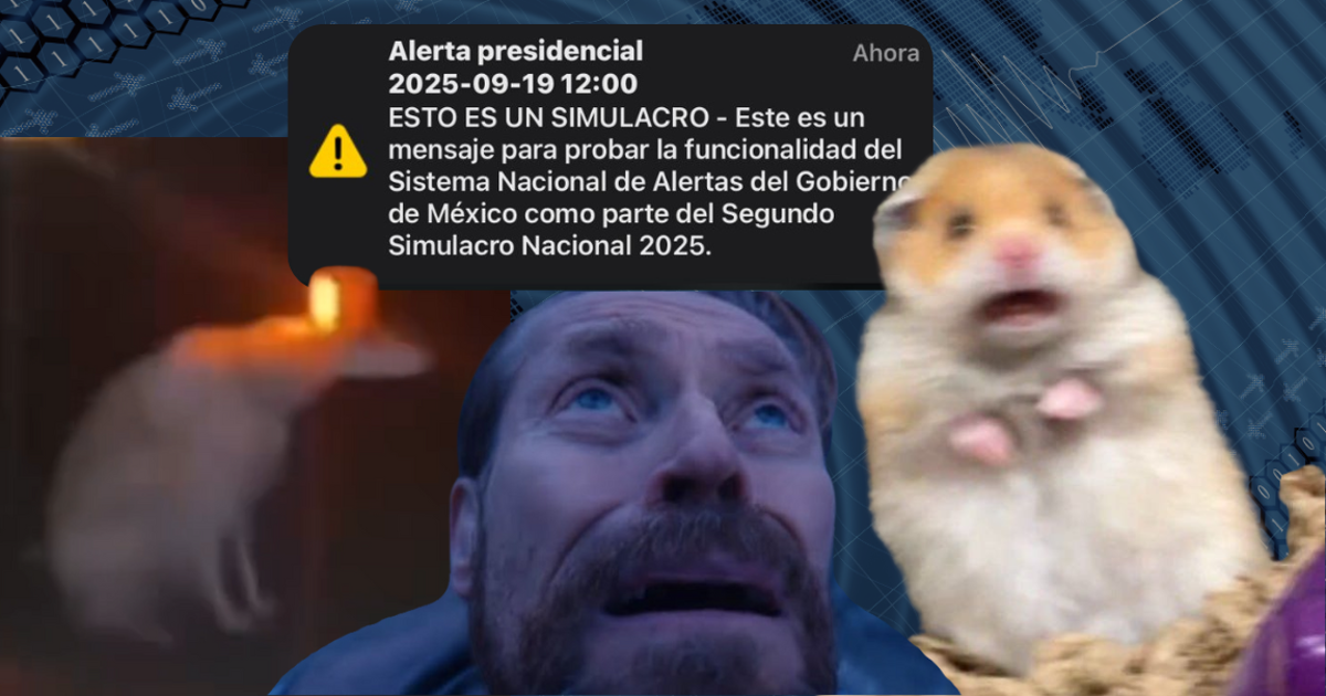 Simulacro Nacional deja ola de memes; Alerta en celulares