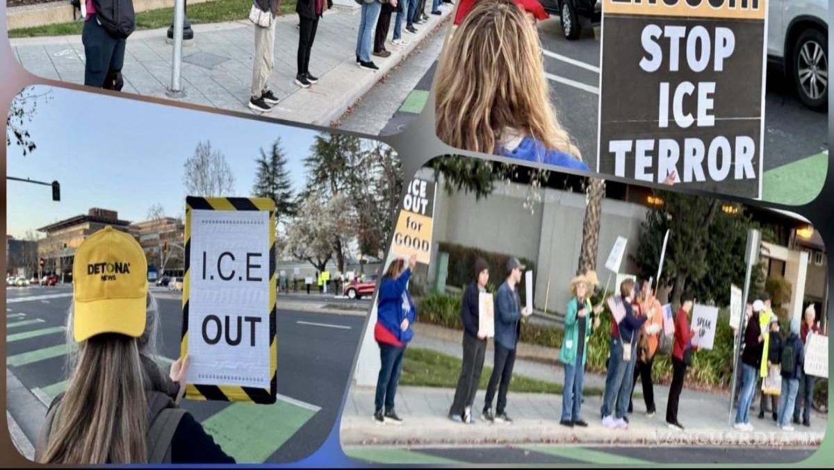 $!Protestas contra el Servicio de Inmigración y Control de Aduanas (ICE).