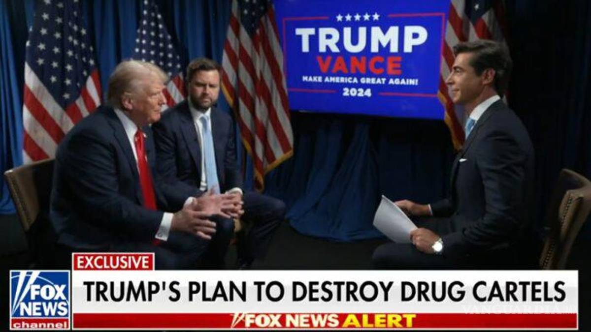 Los cárteles manejan México y pueden quitar al presidente, afirma Trump