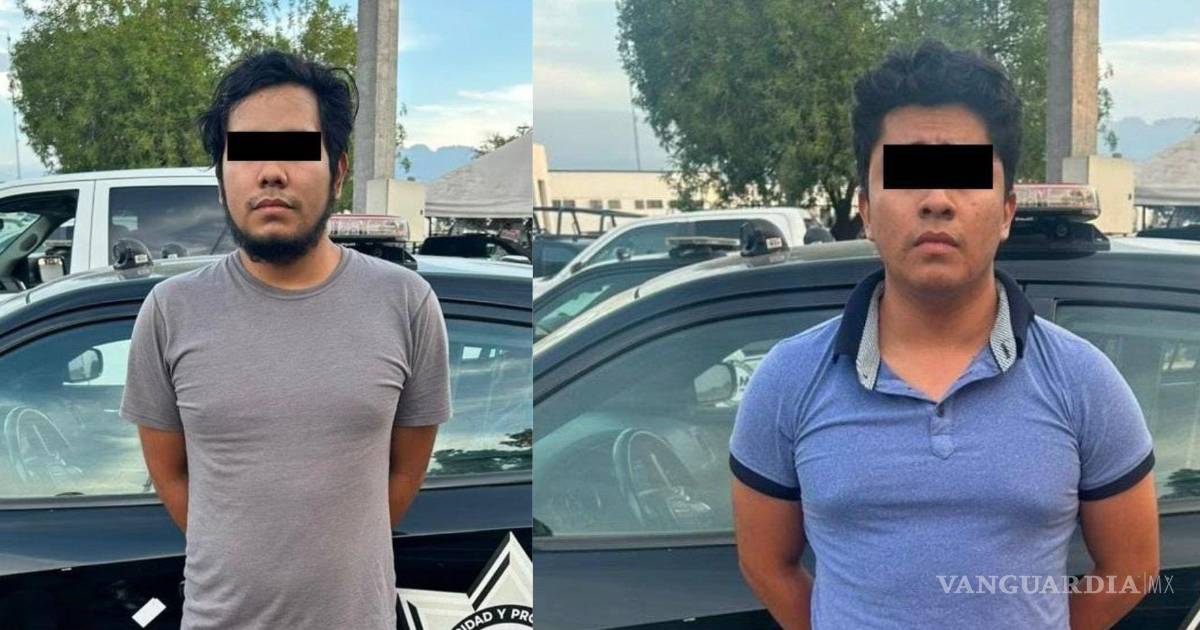 Detienen en Monterrey a dos hermanos investigados por robo de camionetas en Coahuila