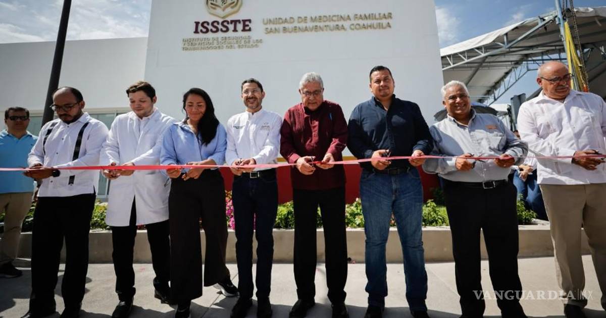 ISSSTE abre clínica en San Buenaventura, Coahuila; beneficiará a más de 4 mil derechohabientes