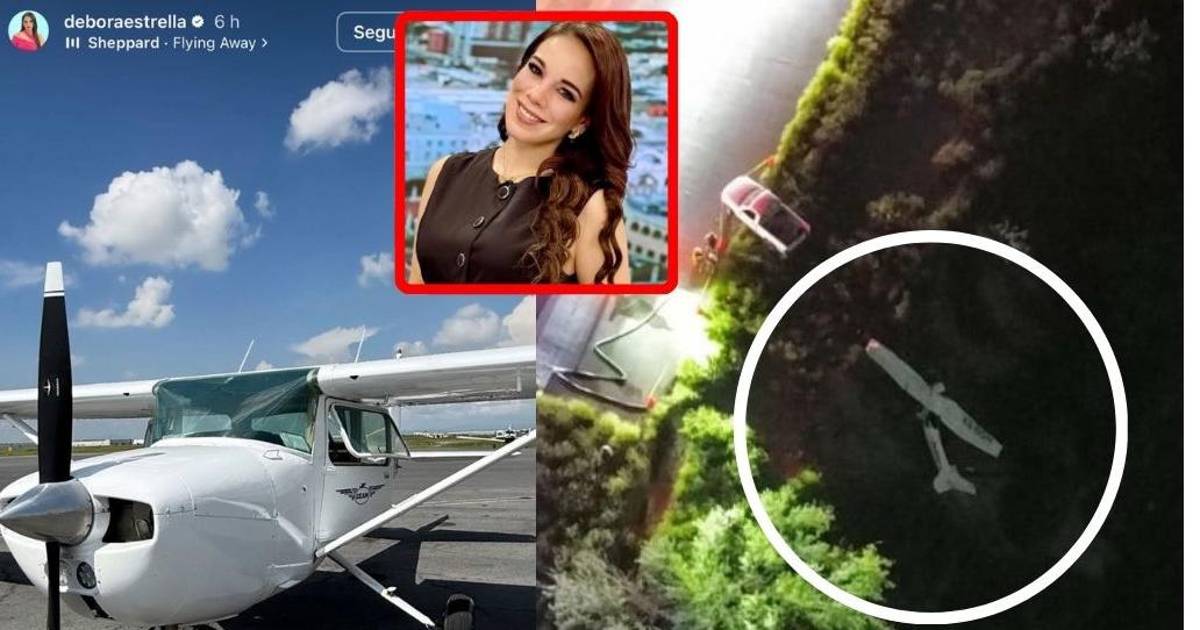 La conductora fallecida, Débora Estrella tomaba clases de aviación