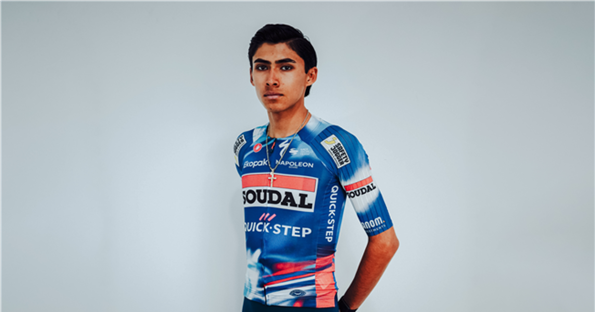 El mexicano Said Cisneros firma con el Soudal Quick-Step Devo para su debut sub-23