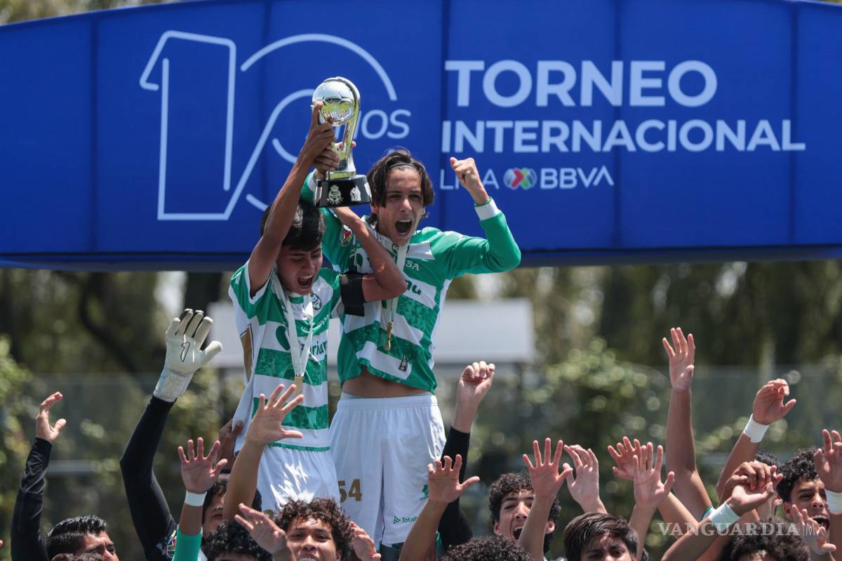 Lucca Vuoso lidera a Santos Sub-17 al título del Torneo Internacional de Fuerzas Básicas