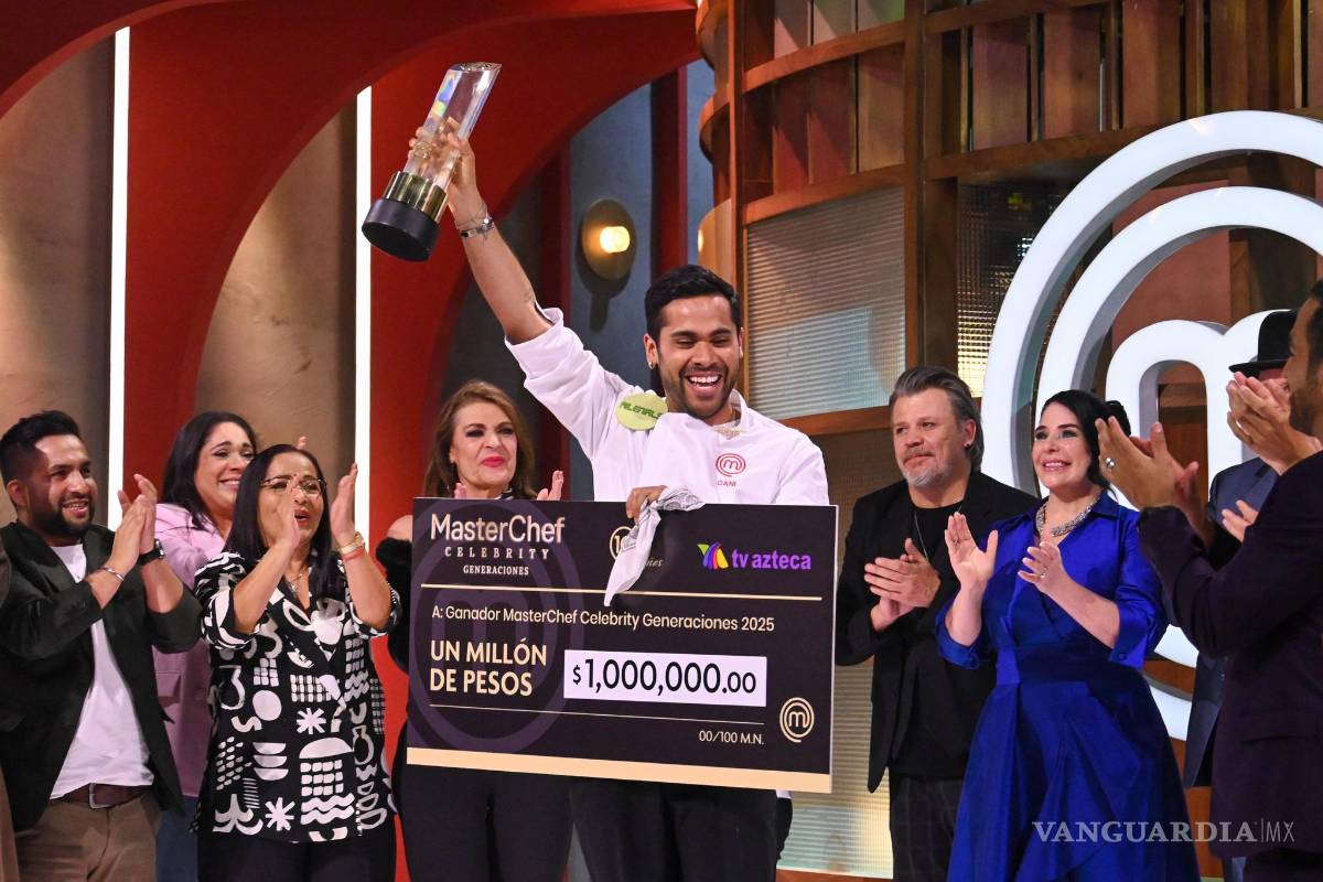 Y MasterChef Celebrity... ¿Quién fue el ganador de la cocina más famosa de México?