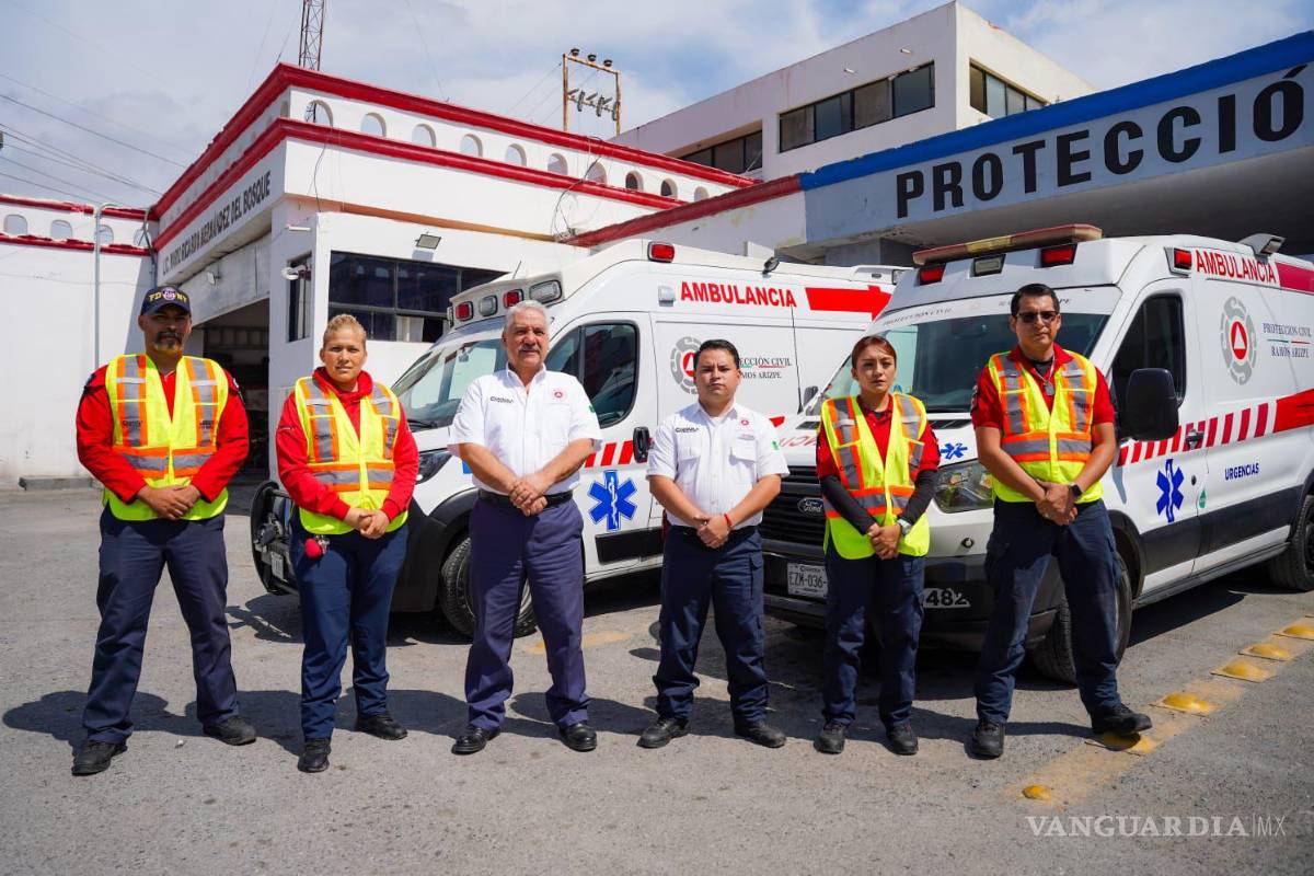 Protección Civil y Bomberos de Ramos Arizpe fortalecen su capacidad operativa en 2025